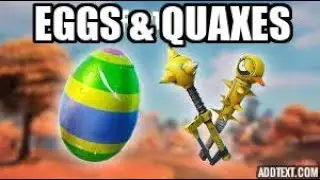 Easter Bouncy Eggs Locations - Unlock Tactical Quaxes #FortniteFriday