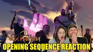 Legend of Vox Machina Season 3 Opening Title | Reaction & Review | Critical Role