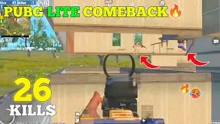 🔥🥵10 KILLS Gameplay | PUBG Mobile Lite Comeback 2025 | INTENSE CLUTCHES AGAINST JADUGAR #pubglite 