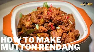 Simple Homemade Indonesian Style Mutton Rendang Recipe