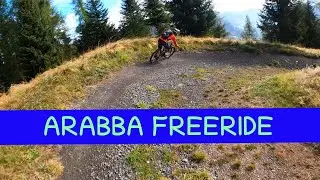 MTB Dolomiti Sellaronda 24.09.2022 sentiero ARABBA FREERIDE BURZ TRAIL