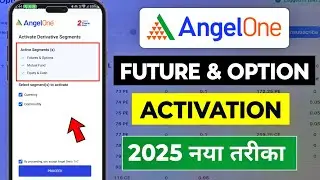 How to activate f&o in Angel One | Angel One f&o active | f&o activate in Angel One