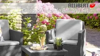 Allibert Chicago Balcony Set Assembly video