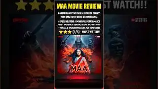 Maa Movie Short Review | Kajol, Ajay Devgn, #maamoviereview #maamovie #kajol #moviereview
