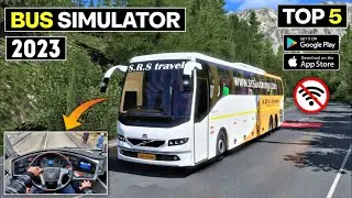 Top 5 Bus Simulator Games For Android | Best bus simulator games for android
