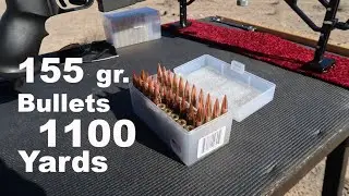 AR-30 .308 1100 ярдов пули 155 гран