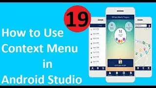 How to Use Context Menu in Android Studio Beginners