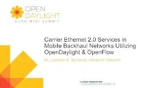 Carrier Ethernet 2.0 Services in Mobile Backhaul Networks Utilizing OpenDaylight & OpenFlow