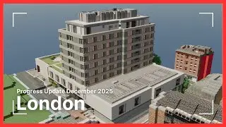 The UK in Minecraft - Progress Update December 2025