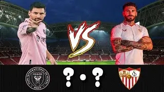 Joguei com o Messi vs Sergio Ramos (FIFA23)