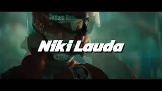 Niki Lauda 🏆 three-time Formula One World Drivers' Champion.