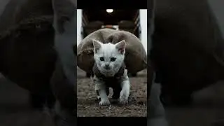 Struggling Cat Works Hard to Make Ends Meet #usashorts
