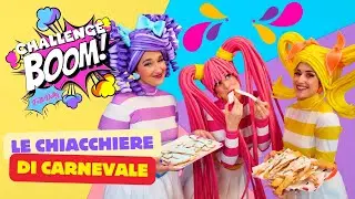 Prepariamo le chiacchiere! CHE DISASTRO 😱CHALLENGE BOOM 🎉 Challenge di Carnevale 🎉 #challenge