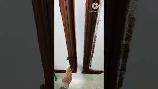 Wall paint apply nut Brown n colour apply# brown colour apply#youtubeshorts #asianpaint #viralvideo