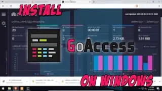 Настройка анализатора веб-журналов GoAccess (CowAxess) в Windows