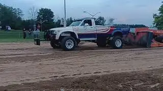 4X4 Super Stock Truck Pulling, Orangeville, 2024