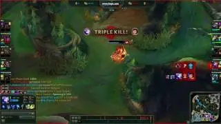 Pentakill Ashe almost 1v5