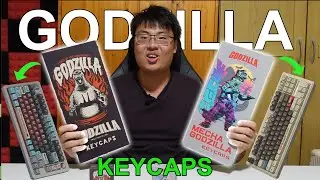 🔥 New Godzilla-Themed Keycaps from KeyTok! Upgrade Your Custom Mechanical Keyboard! 🦖⌨️