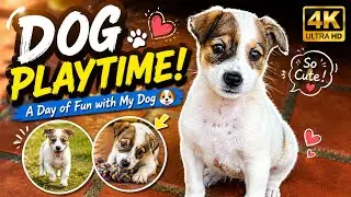 Dog Playtime| A Day of Fun with My Dog 🐶