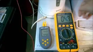 TASI - 8620 thermometer / двухканальный термометр обзор и тест , кипячу термопары.
