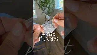 Protect your floors! #reallifehacks #home