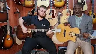 Playing Taylor K24ce Builder's Edition! #beautifulguitars #guitargiveaway #taylork14ce #taylork24ce