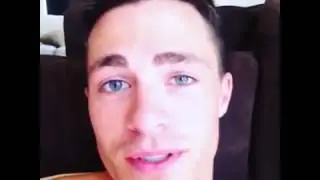 Colton Haynes Instagram Video Actor CW's Arrow