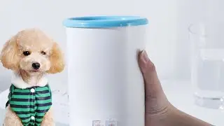 Clean Paws, Happy Home: The Ultimate Dog & Cat Foot Washer🐶🐕🐱