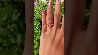 💍 Half Eternity Bubble Ring Wedding Ring Rose Gold Ring Stacking Ring  Matching Band Notch Band💎