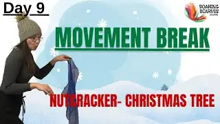 Nutcracker Christmas Tree Movement Break – Winter Scarf Dance for Elementary Music (Snow Play Theme)