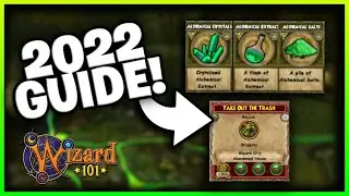 Wizard101: easiest way to farm extract, salts, and crystals (2022)