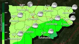 Laronta&rsquo;s Evening Forecast: Wednesday October 20th 2021 #Fall #Showers #TNWX #KYWX #Humidity #Heat