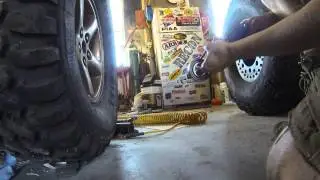 Compressed air and a bearing