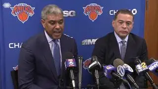 Knicks Exclusive: Steve Mills & Scott Perry Press Conference, April 12