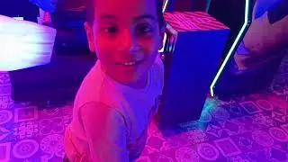 Ayush Enjoyed Game Zone at Mango Cinema Nikol 🎮 | Virtual Bike Race & Water Gun Game Fun