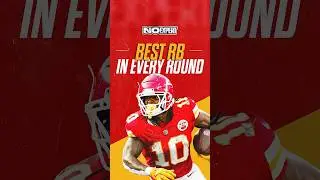 Best RB to Draft in Every Round #fantasyfootball #fantasyfootballtips #nfl