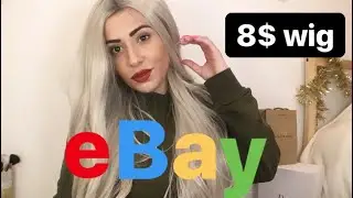 TESTING A 8$ EBAY SILVER BLONDE WIG || NICKI BANKZ