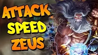 Smite: Zeus Attack Speed ​​Build &mdash; чем быстрее стеки, тем больше урон, верно?