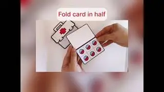 How To Make Medical Gift Card Holder - LRFactoryStudio DIY Printable Card and Envelope