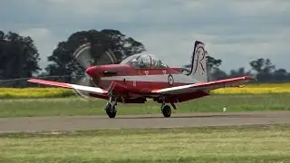 Pilatus PC9/A Display на авиашоу Tocumwal 2025
