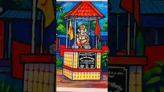 Sri Sri Ganesh Puja।। Maruganj Coochbehar #drawingcompetition #shorts #ganeshchaturthi
