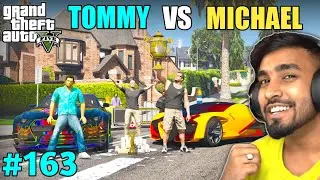 TOMMY VS MICHAEL SUPERCARS RACE | GTA V #163 GAMEPLAY TECHNO GAMERZ