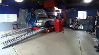 Dyno at the boost creep
