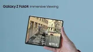 Watching Movies on Galaxy Z Fold4 | Immersive Viewing | Samsung UK