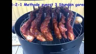 Watersmoker Spareribs