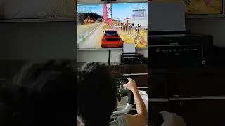Volante Xbox 360 com force feedback!