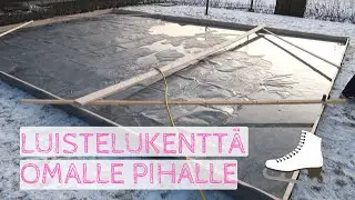 Tytöille luistelukenttä