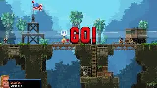 [ PC ] Broforce [ 2015 ] Part 2/? ( a ton of fails / not edited )