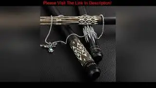 Slide CRICAL FA-1/2 Pool Cue Billiard Hard Maple Shaft Stick 13mm Black Thunder Fire Tip 3/8*18Pin