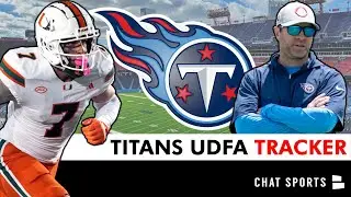 Titans UDFA Tracker: Tennessee Titans Sign These UDFAs After 2025 NFL Draft Ft. Xavier Restrepo